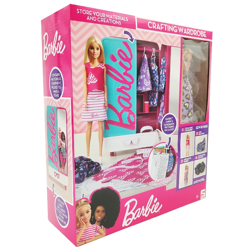 Barbie garderober sa lutkom