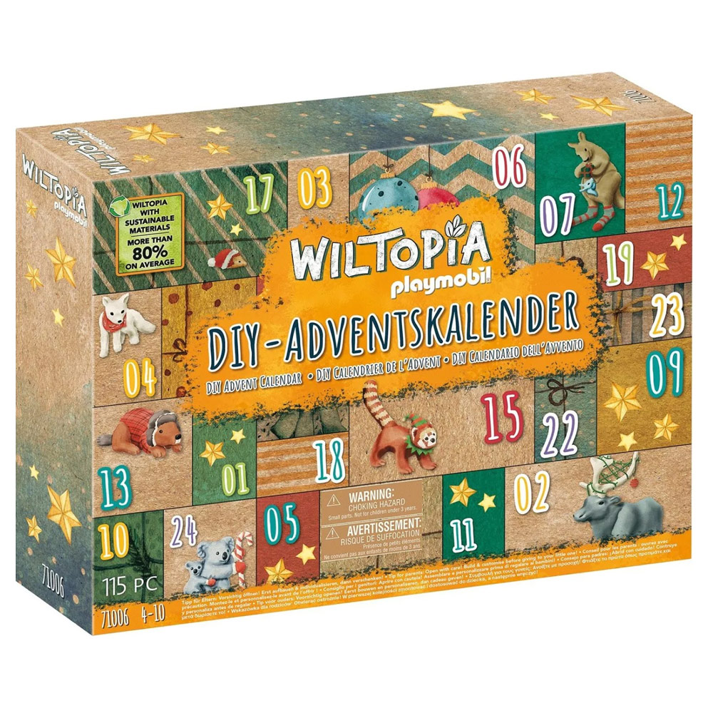 Playmobil Wiltopia Advent kalendar putovanje oko sveta